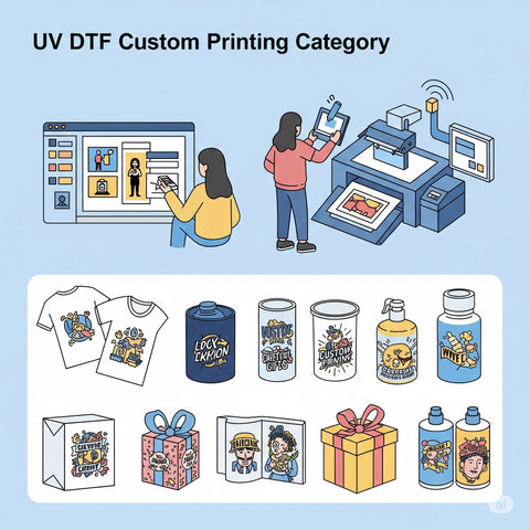 UV DTF Custom Printing
