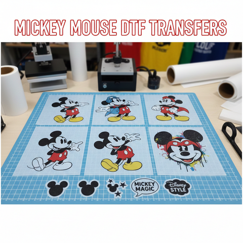 Mickey Mouse DTF Transfers