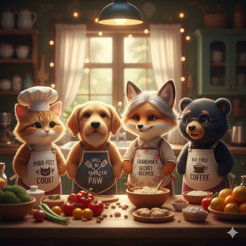 Personalized Kitchen Aprons