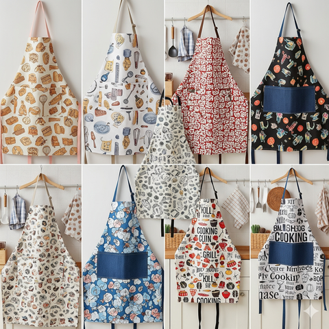 Printed Aprons
