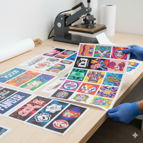 DTF Transfer Sheets Ready To Press